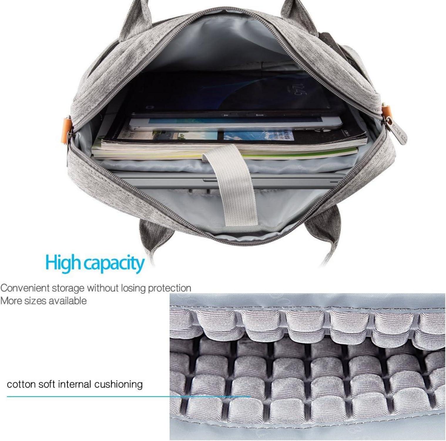 DOB SECHS 17.3 Zoll Laptop Tasche Dell Alienware Grau