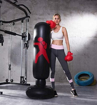 Boxsack Kinder 160cm Stehend Karate Taekwondo Entlastung Energy