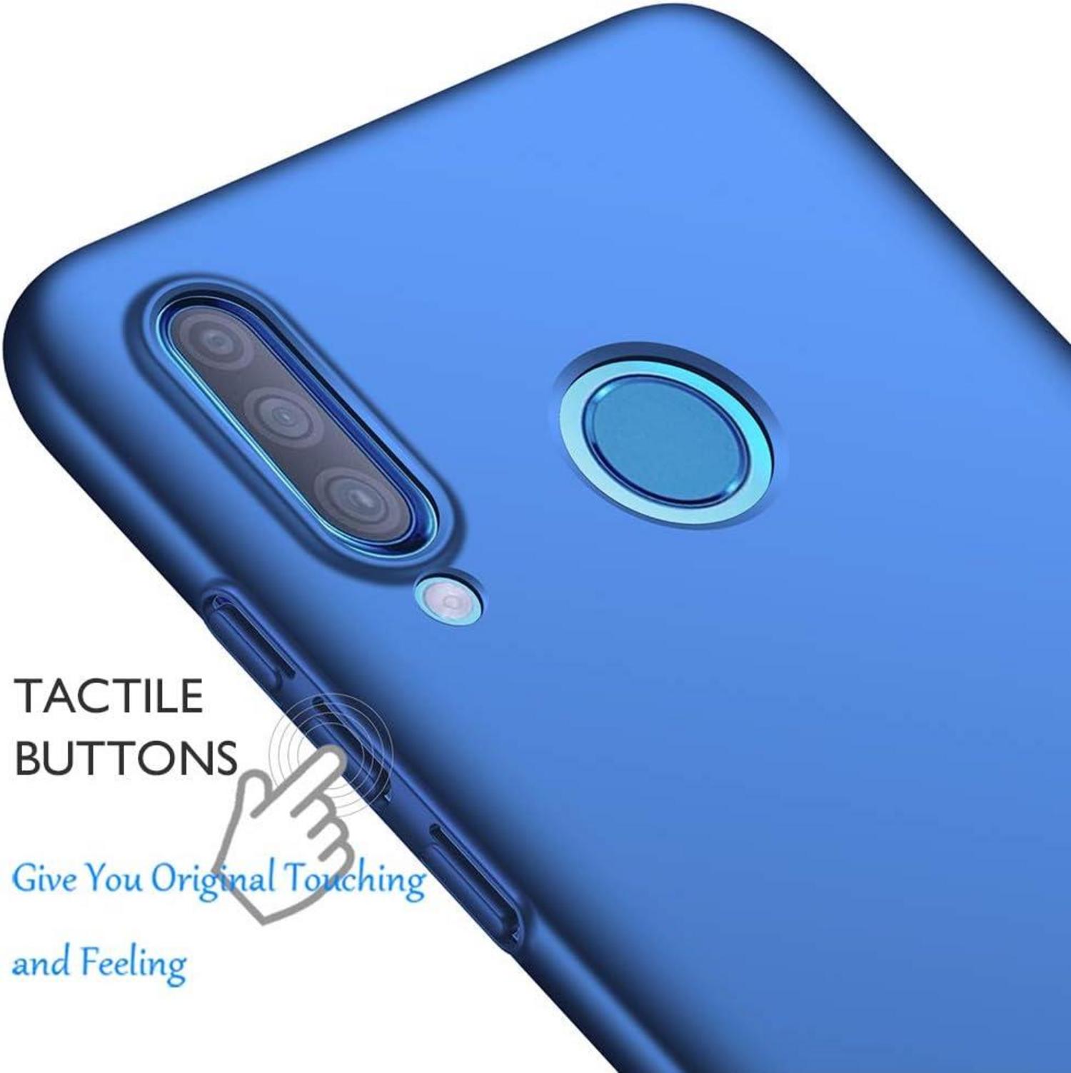 Huawei P30 Lite Hülle Blau Ultra Dünn Anti-Scratch Hardcase 6,15 Zoll