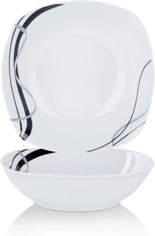 Porzellan Salatschüssel Set 2-teilig 1050ml für Tafelservice Fiona