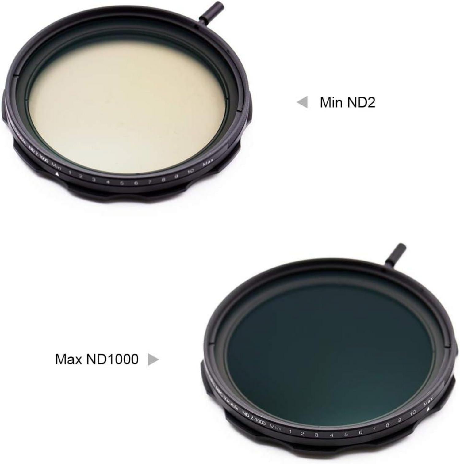 77mm Variable ND Filter S-Pro HD MRC 16-Schicht Nanobeschichtung ND2-ND1000
