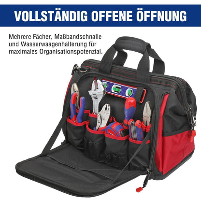 Elektriker Werkzeugtasche 42CM wasserdicht 1680D Polyester - WORKPRO