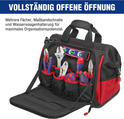 Elektriker Werkzeugtasche wasserdicht 42CM groß Kapazität 1680D Polyester