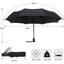 Automatik Regenschirm mit Teflonbeschichtung Taschenschirm