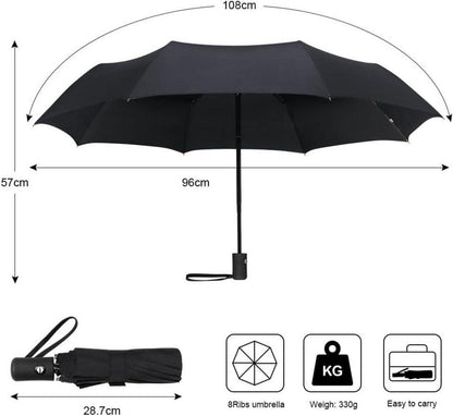 Automatik Regenschirm mit Teflonbeschichtung Taschenschirm