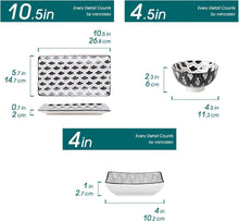 vancasso HARUKA Sushi Set, 8-teilig Porzellan Geschirr-Set
