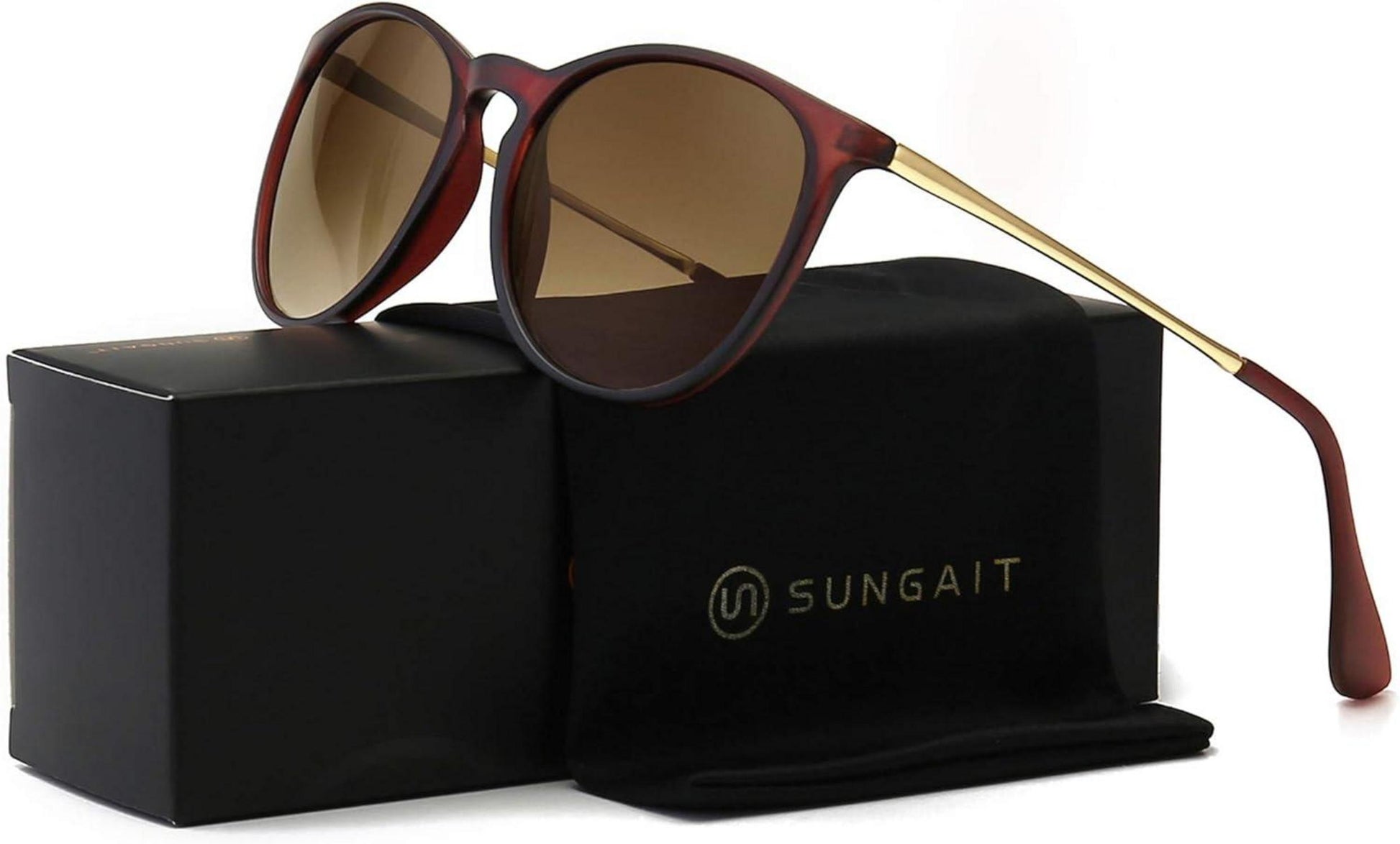 Retro Damen Sonnenbrille Polarisiert UV400 Schutz Designer Stil Sunglases