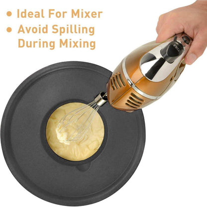 Edelstahl Rührschüsseln Set mit Deckeln, Reiben, Messmarken