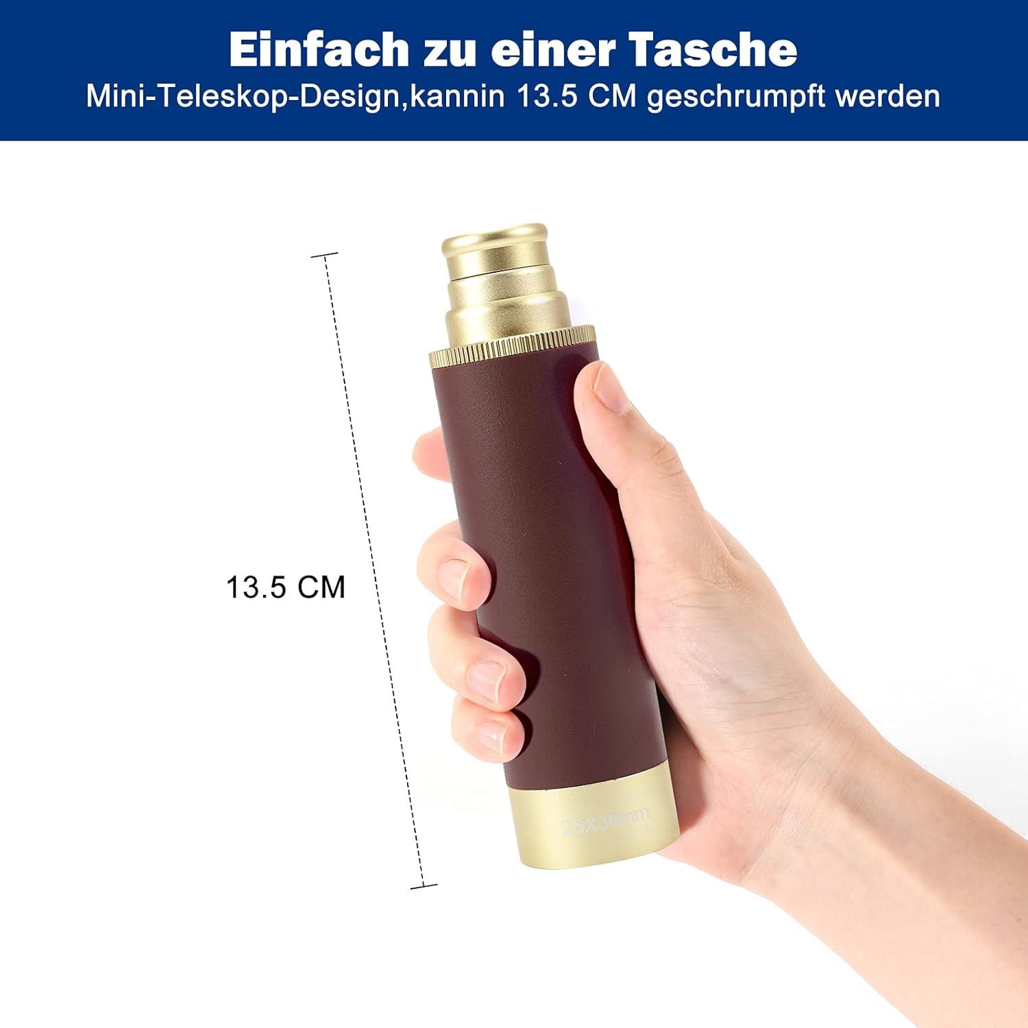 Taschenteleskop Monocular Telescope Wanderungen Klettern Sport Reisen