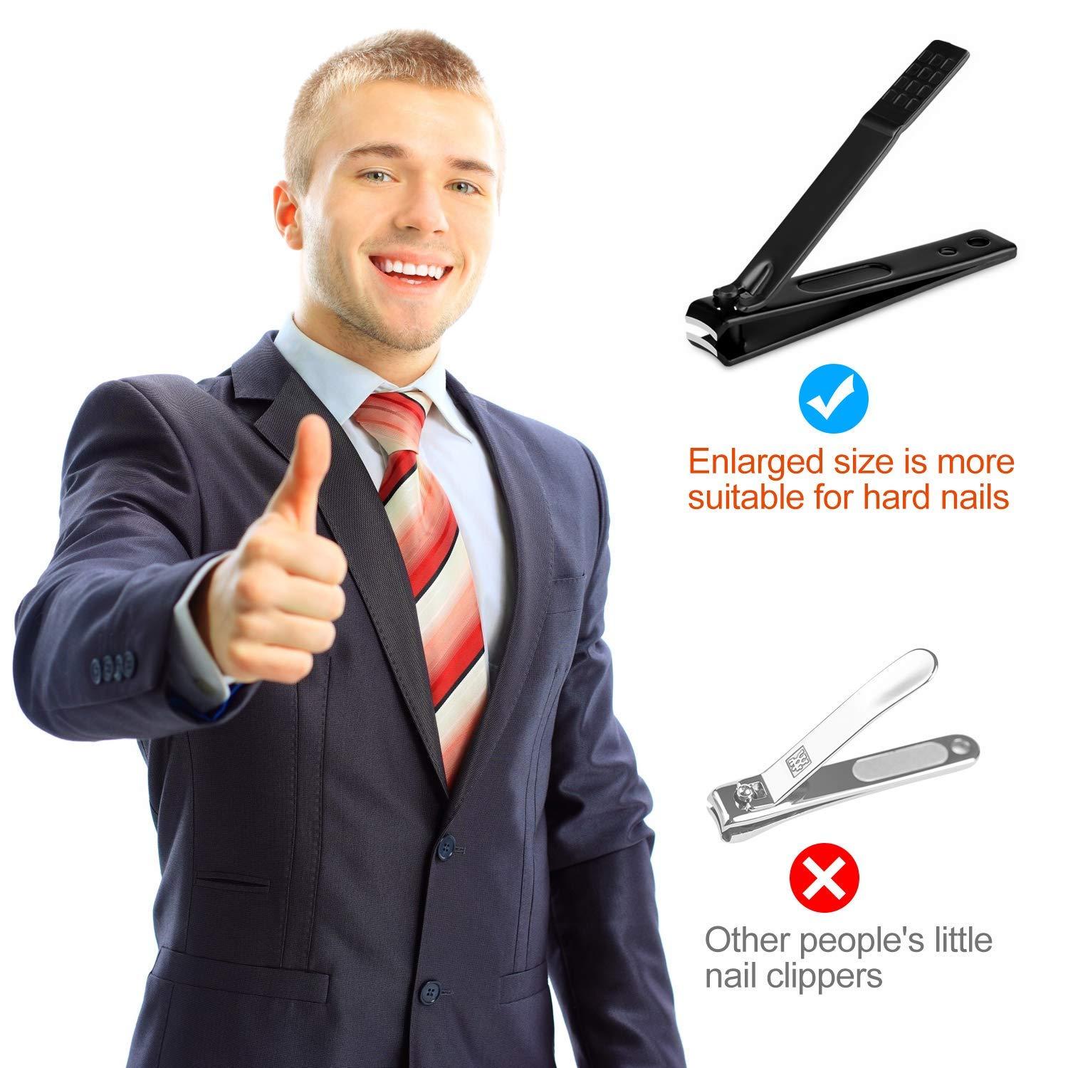 Männer Maniküre Set Reisen Edelstahl Nagelknipser Pediküre Kit
