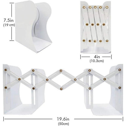 Qualsen Verstellbare Metall-Buchstütze für