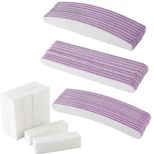 40 Nagelfeilen Profi Set 100/180 Doppelseitige Acryl Naturnägel