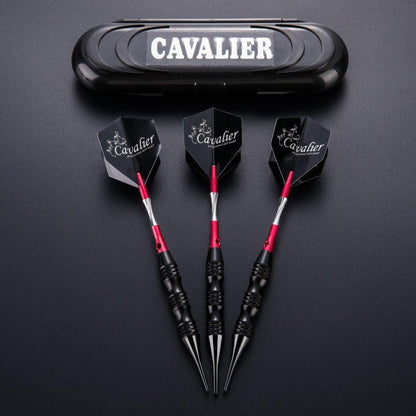 Soft Dartpfeile Set 20g Schwarz Metallfässer Turnier 3er