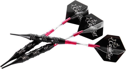 Dartpfeile Set 3 Stück 20g Schwarz Metallfässer mit Flights