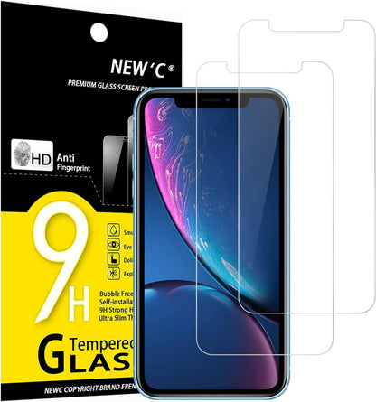 Panzer Schutz Glas iPhone 11 XR 2 Stück 9H Härte HD 0.33mmUltra-klar