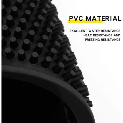 2er Set Tampermatte Barmatte Schwarz aus Silikon 30x15cm