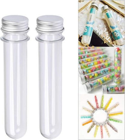 Reagenzgläser Kunststoff mit Schraubverschluss 15 Stk. 40ml