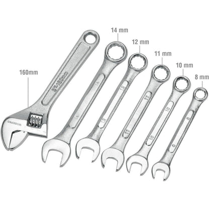 WORKPRO 106-teiliges Werkzeugset mit Aufbewahrungskoffer