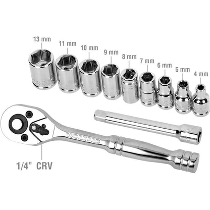 WORKPRO 106-teiliges Werkzeugset mit Aufbewahrungskoffer