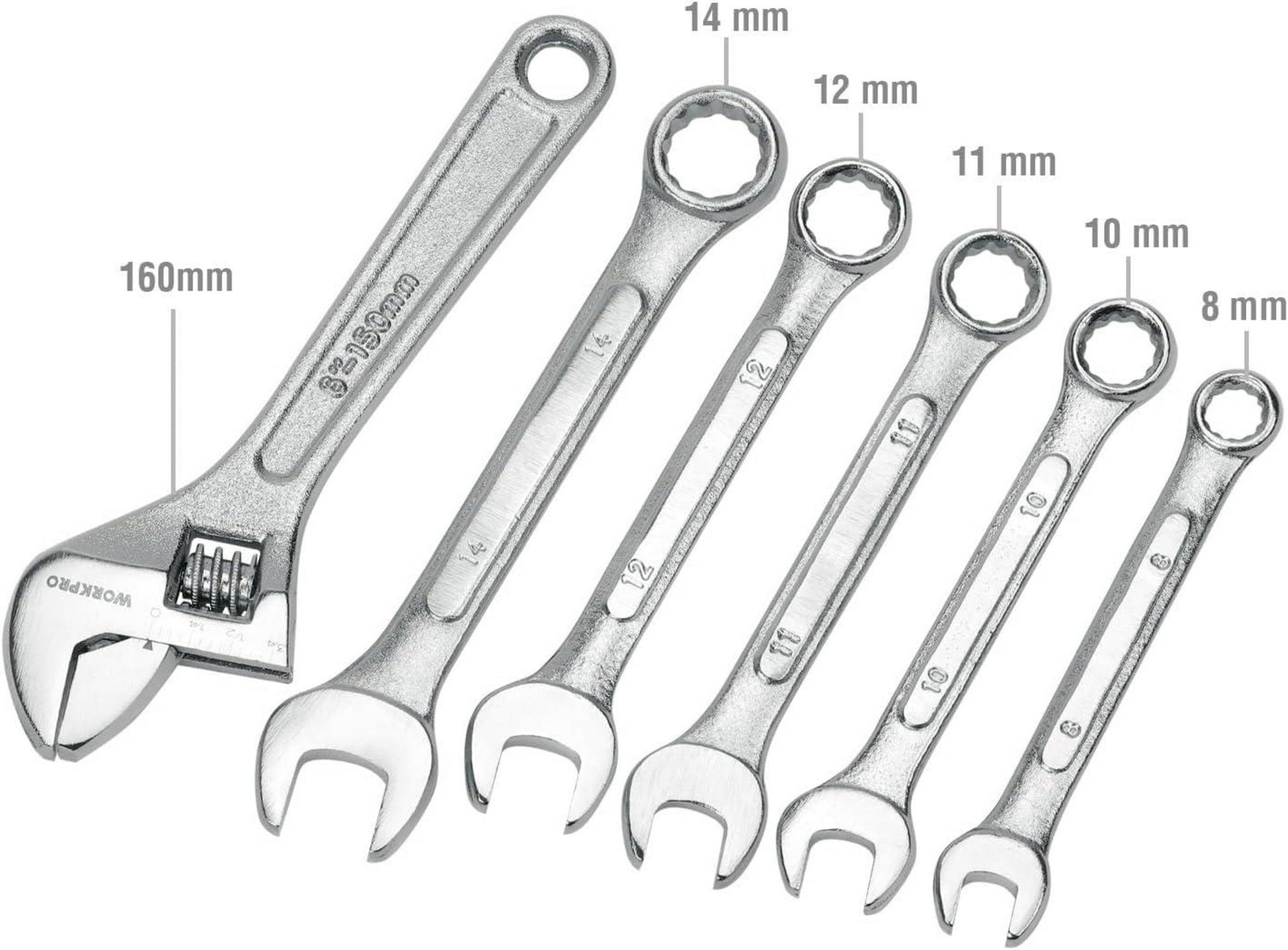 WORKPRO 106-teiliges Werkzeugset Heimgebrauch DIY Aufbewahrungskoffer