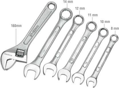 WORKPRO 106-teiliges Werkzeugset Heimgebrauch DIY Aufbewahrungskoffer
