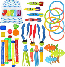 30-teiliges Kinder Tauchspielzeug Set Unterwasser-Spielzeug