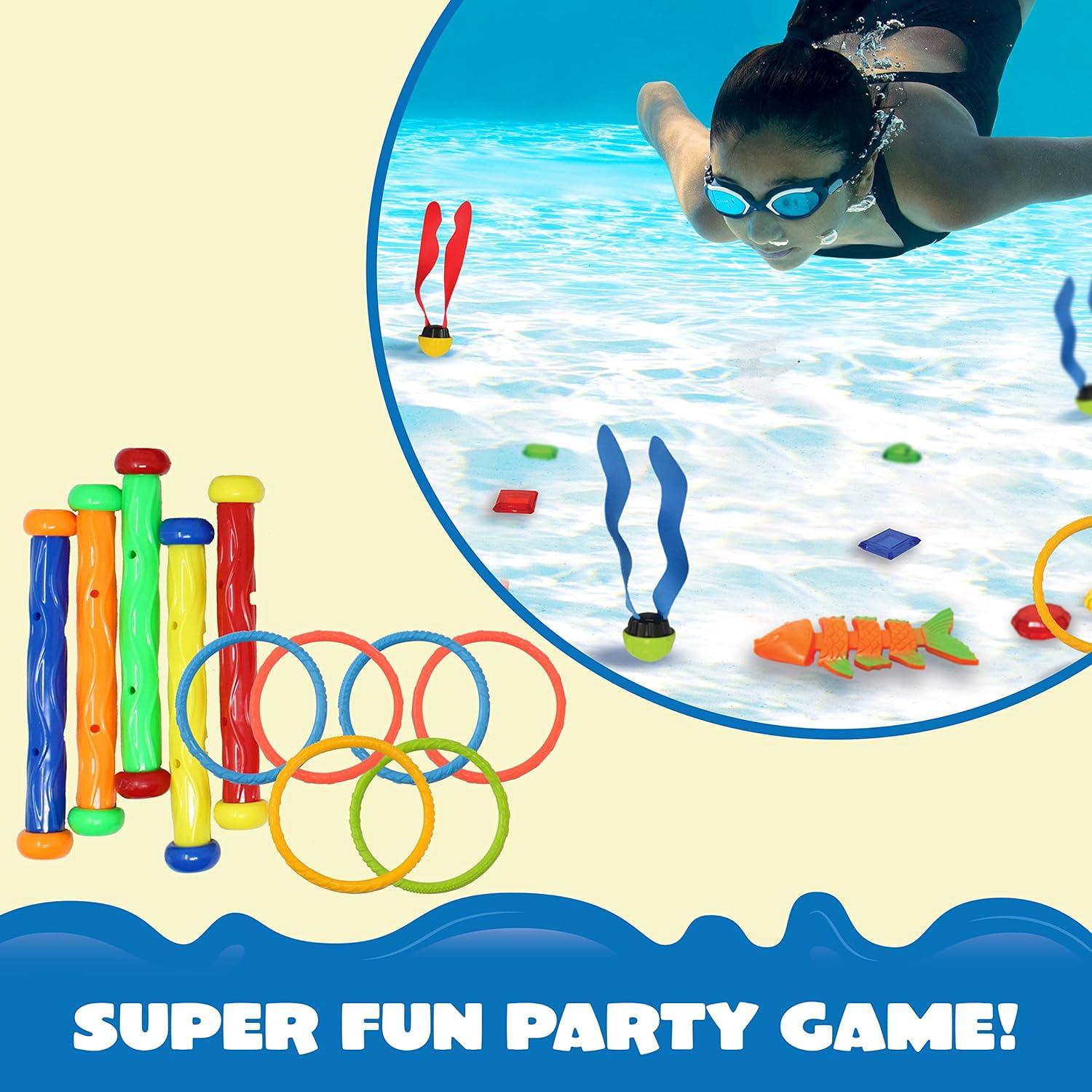 JOYIN Tauchspielzeug Set: 30-teilig für Kinder, Unterwasser-Spielzeug