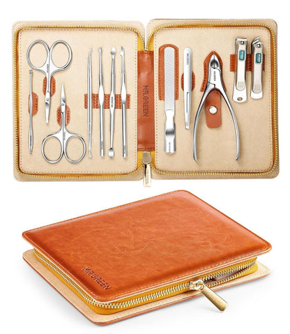 Professionelles Maniküre Pediküre Set mit Edelstahl Nagelknipser