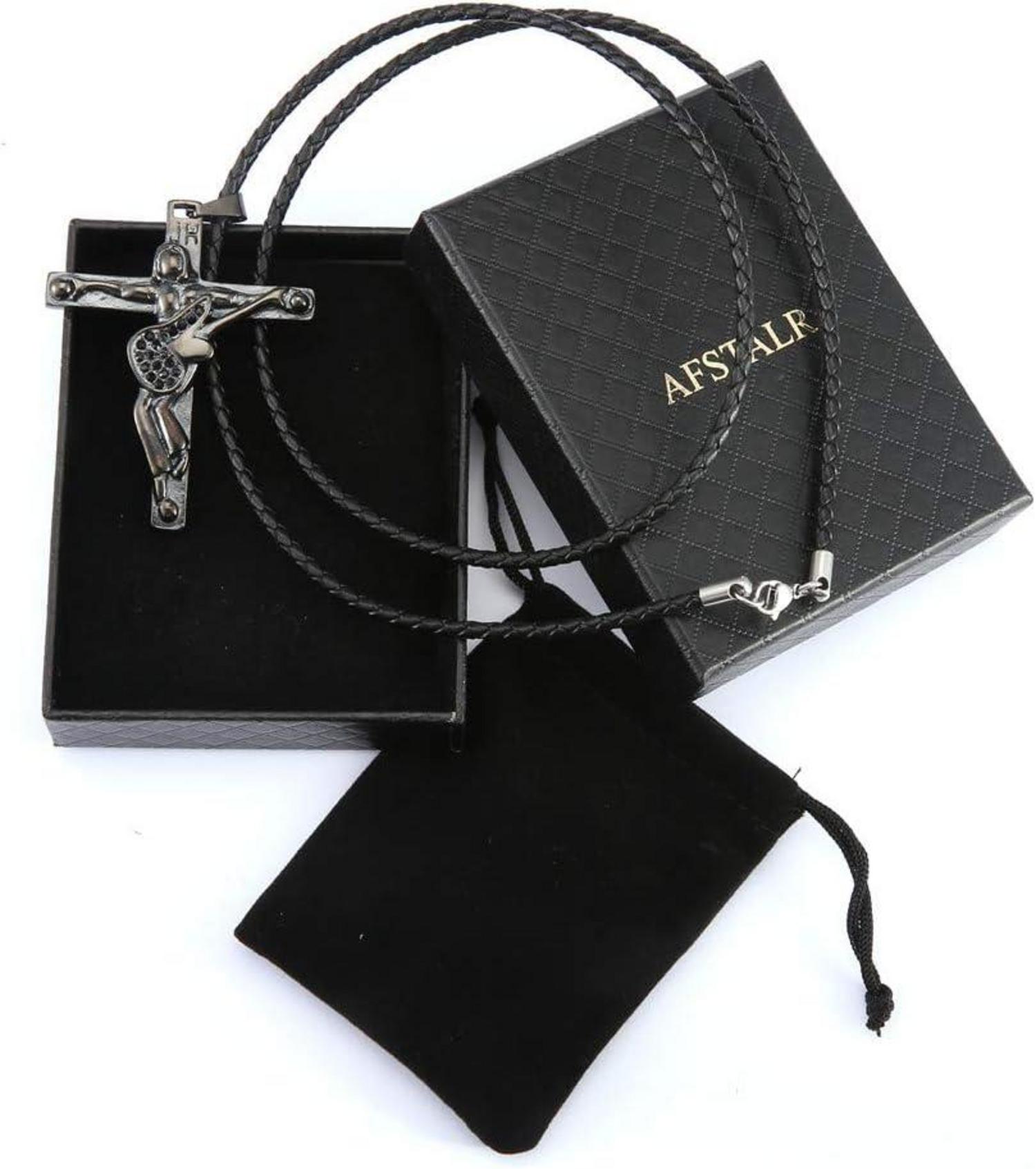 Johnny Hallyday Kreuz Halskette Edelstahl Anhänger Fan Geschenk