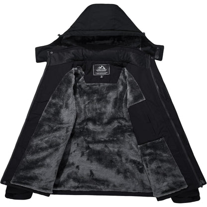 Herren Winter Skijacke Fleece Gefüttert Softshelljacke