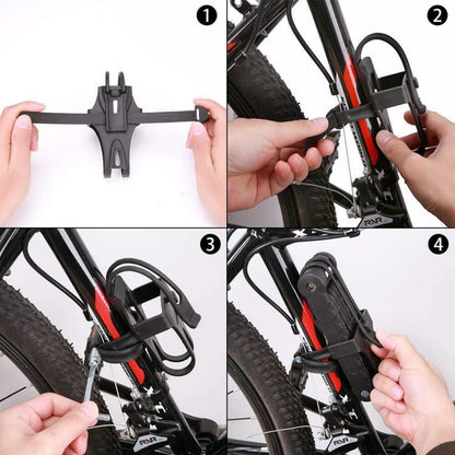 Toptrek Faltschloss 94cm 8 Gelenken Level 7 Sicherheitsstufe