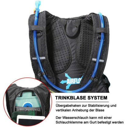 Toptrek 18L Ultraleichter Fahrradrucksack mit Regenschutz