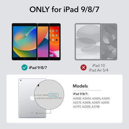 ESR iPad 9 Schutzfolie 2021 10,2 Zoll Displayschutz 2 Stück