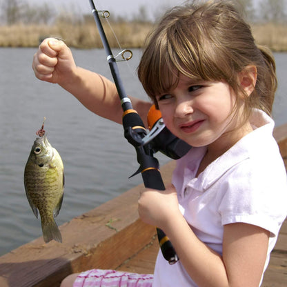 Teleskop-Angelrute für Kinder mit Spincast Reel Combo
