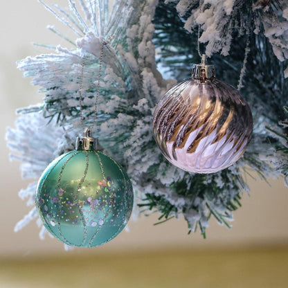 Weihnachtskugeln 30 Stücke 6CM Christbaumkugeln