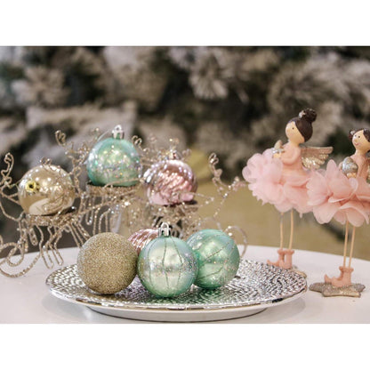 Weihnachtskugeln 30 Stücke 6CM Christbaumkugeln