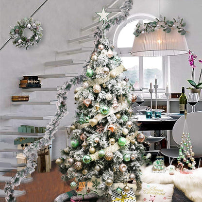 Weihnachtskugeln 30 Stücke 6CM Christbaumkugeln