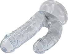 Realistischer Doppeldildo mit Starkem Saugnapf - Wasserdicht