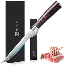 Premium Filetiermesser 15 cm Kochmesser Klinge Küchenmesser