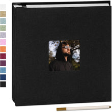 Selbstklebendes Fotoalbum mit Leineneinband und 40 Seiten