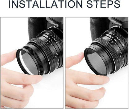 72mm Fotover Sternfilter Set 4/6/8-Punkte Canon Nikon Sony DSLR