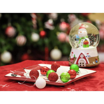 Valery Madelyn Weihnachtskugeln Set 49 Stück Rot Grün