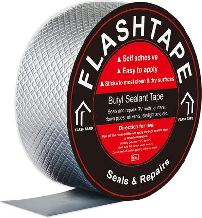 Wasserdichtes Butyl Klebeband 5cm x5m für Abdichten & Reparaturen