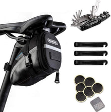 Fahrrad Multitool 16-in-1 Reparatur Werkzeug Set mit Satteltasche