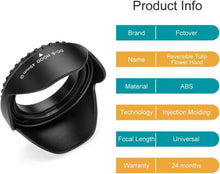 55mm universelle Gegenlichtblende mit