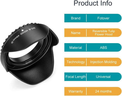 55mm universelle Gegenlichtblende mit