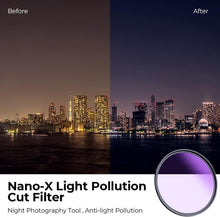 67mm Natural Night Filter Astroklar für Astrofotografie