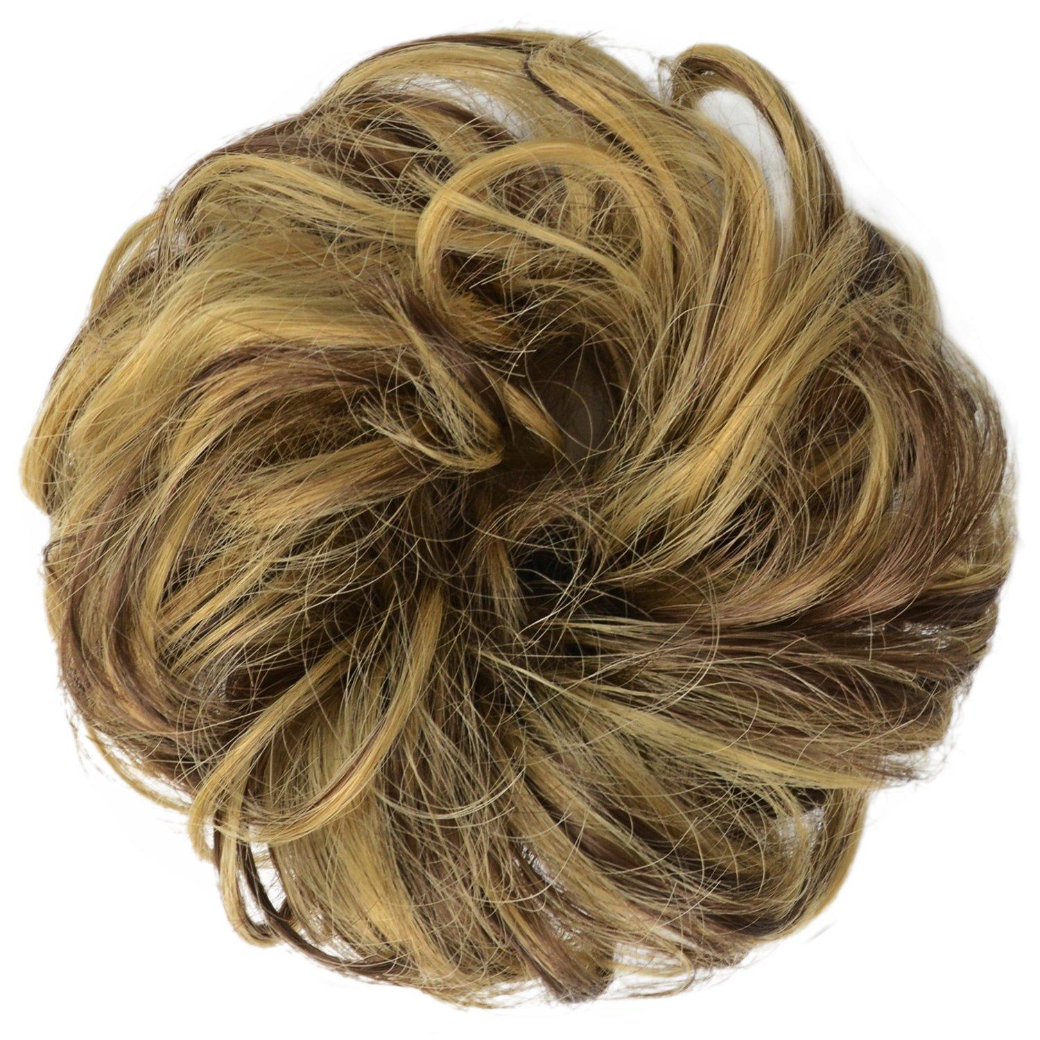 Haarteil Hochsteckfrisur Haargummi, Chignon Haarverlängerung