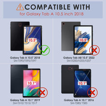 Hülle für Samsung Galaxy Tab A 10,5 Zoll 2018 - 360 Grad