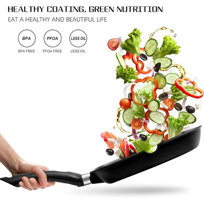 Premium Pfanne Grillpfanne 24cm Antihaft Induktionsgeeignet